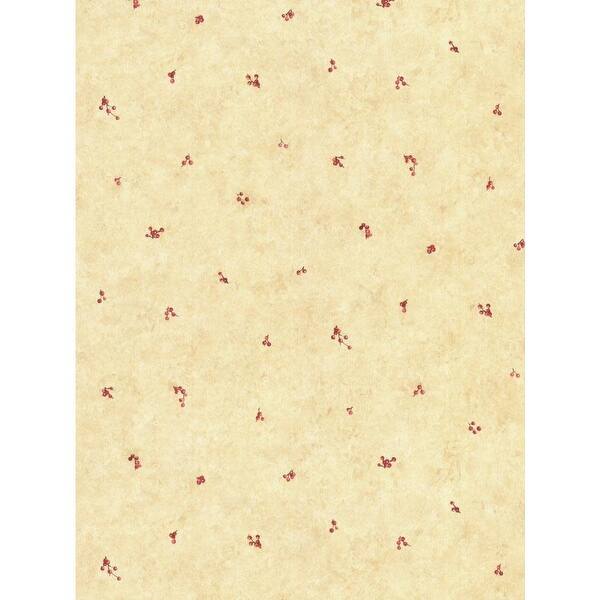 Shop York Wallcoverings Yc3417 Mini Berry Spot Wallpaper Peachy