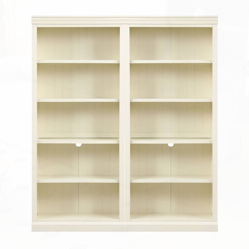 5-Tier Decor Bookshelves with Adjustable Shelves