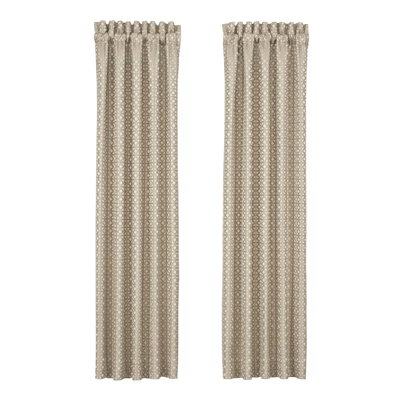 J. Queen New York Alaro Window Panel Pair