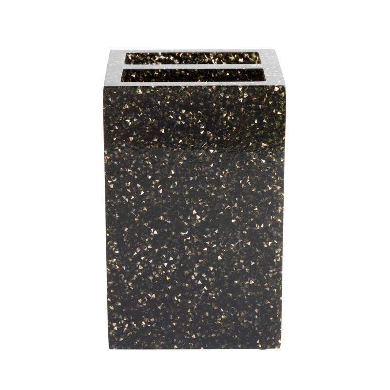 Sparkles Home Luminous Rhinestone Toothbrush Holder - Charcoal