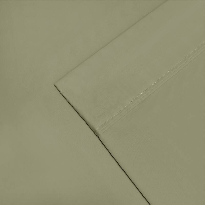 ﻿Superior 1200 Thread Count Egyptian Cotton Solid Bed Sheet Set