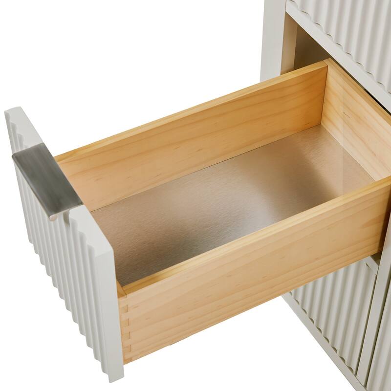 Ariel P48-BC Milan 48" Single Free Standing Vanity Cabinet