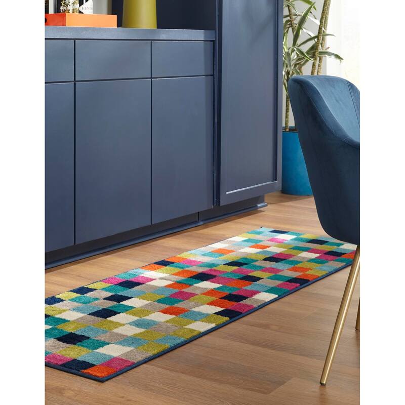 Contemporary Chorisia Collection Area Rug