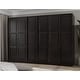 preview thumbnail 30 of 36, Palace Imports 100% Solid Wood Wall Closet System of Wardrobe Armoires with Mirrored, Louvered or Raised Panel Sliding Doors