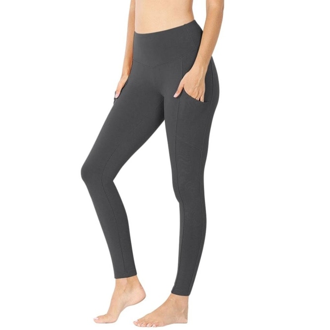 Cotton Leggings With Pockets Top 