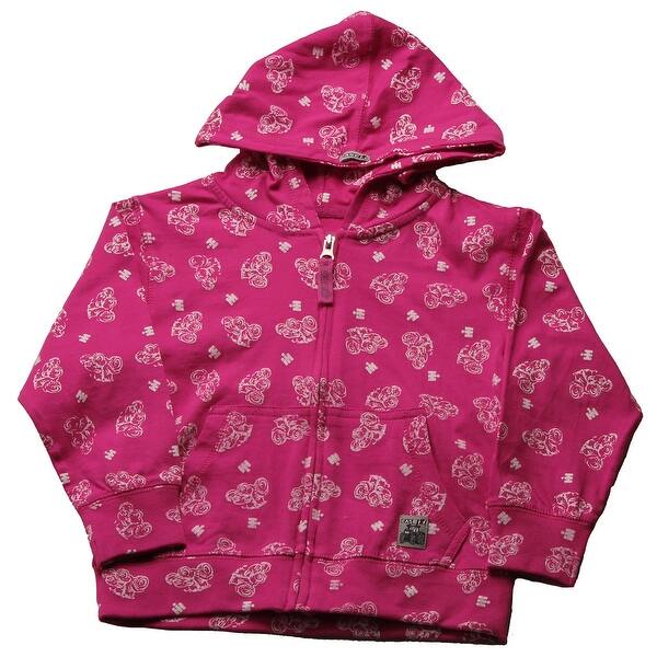 Shop Case Ih Toddler Girl S Printed Zip Front Hoodie Overstock