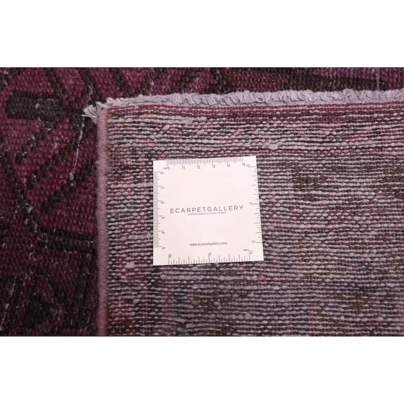 ECARPETGALLERY Hand-knotted Color Transition Pink Wool Rug - 3'2 x 5'3