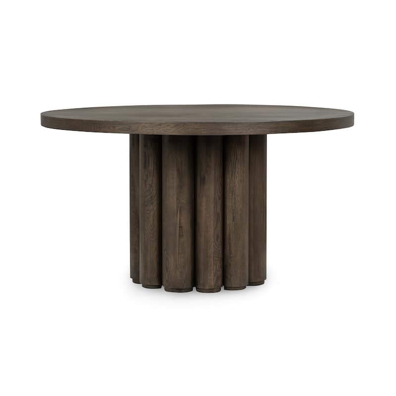 Classic Home Tiber Wood Round Dining Table