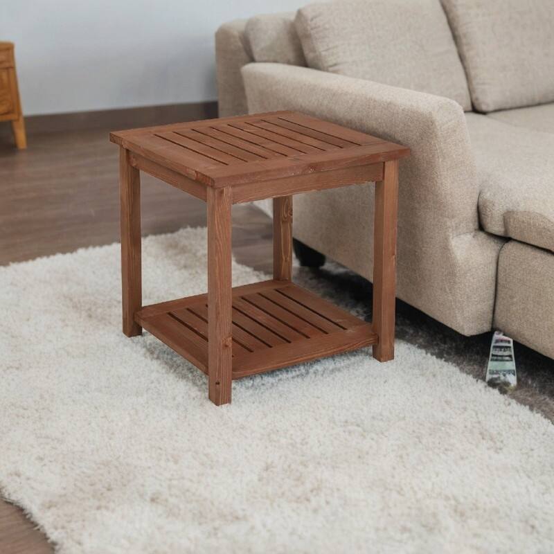 Outdoor Fir Wood End, Coffee, Side Table