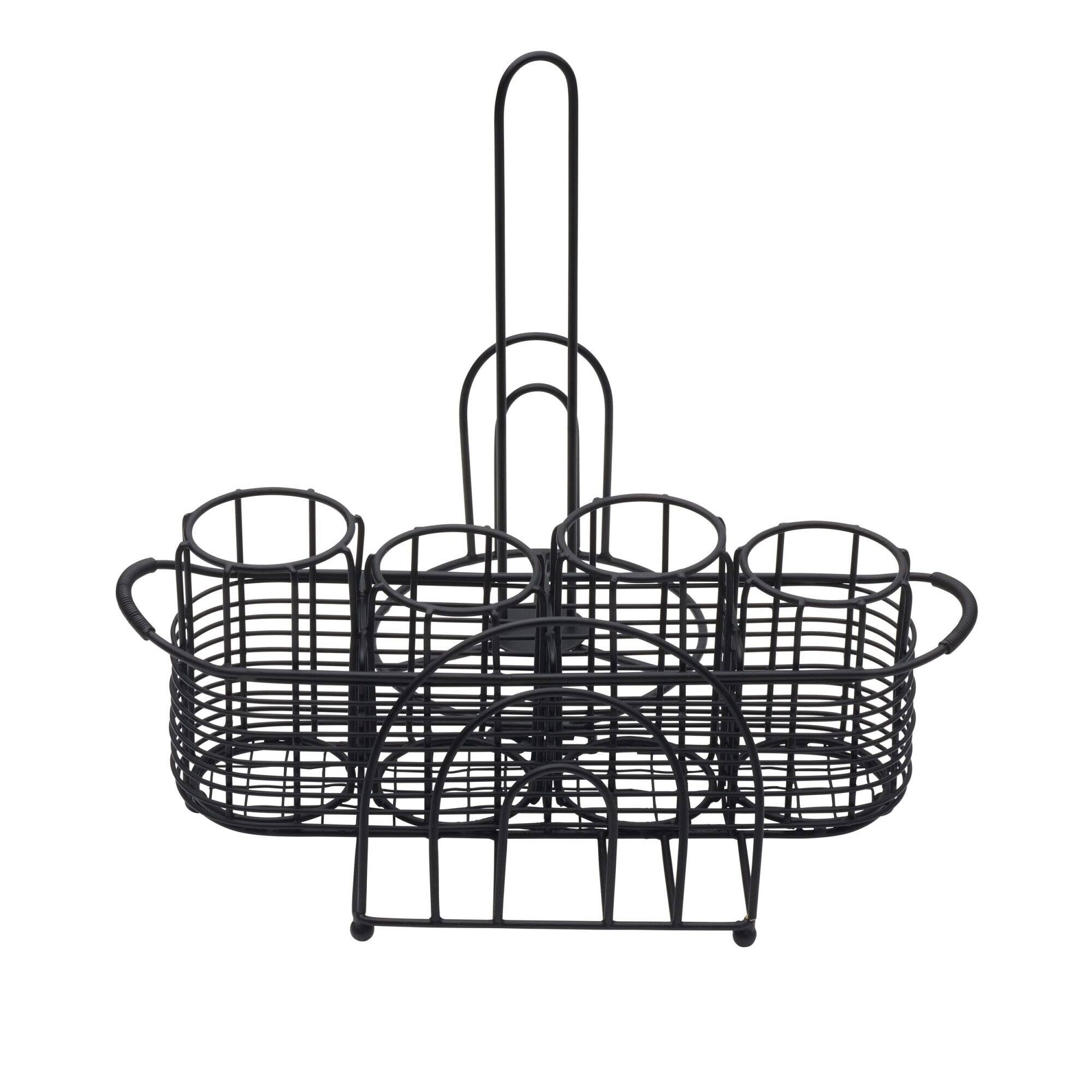 Gourmet Basics by Mikasa Gourmet Basics Art Deco Picnic Buffet Caddy