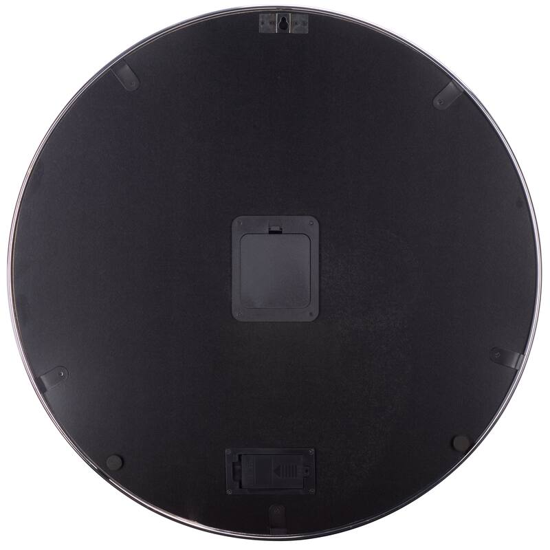 SEI Furniture Hayward Roman Gear Clock - 20"W x 3"D x 20"H