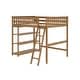preview thumbnail 3 of 16, Max and Lily Full-Size High Loft Bed with Bookcase