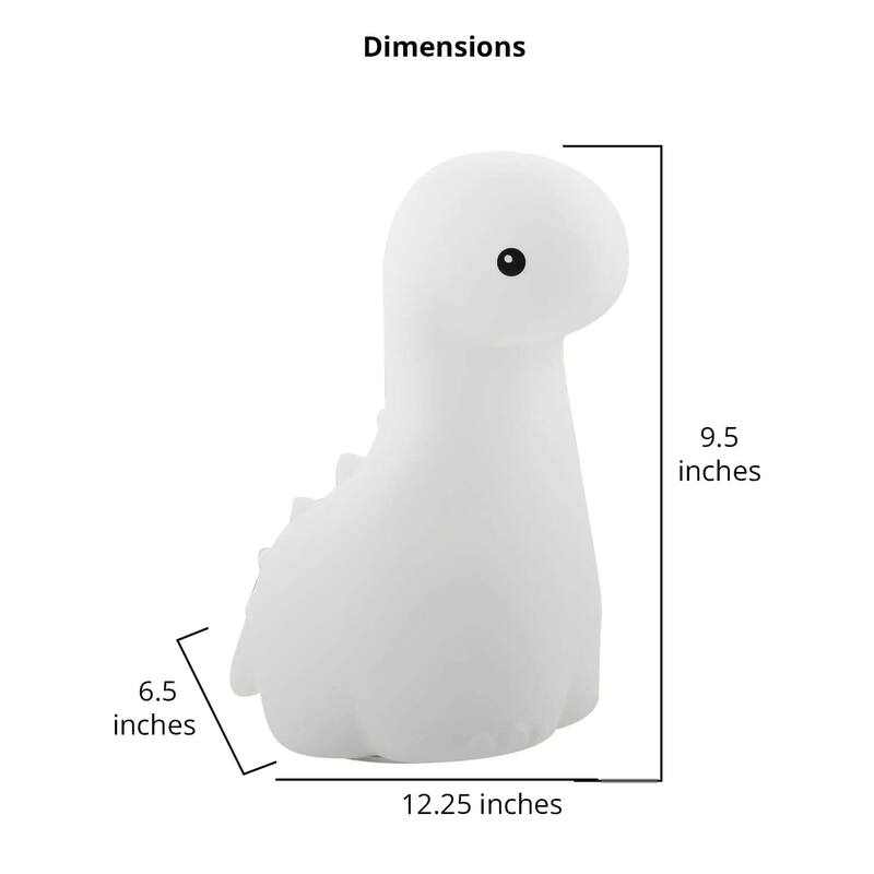 Globe Rechargeable LED Color Changing Tap Light Triceratops Mothers