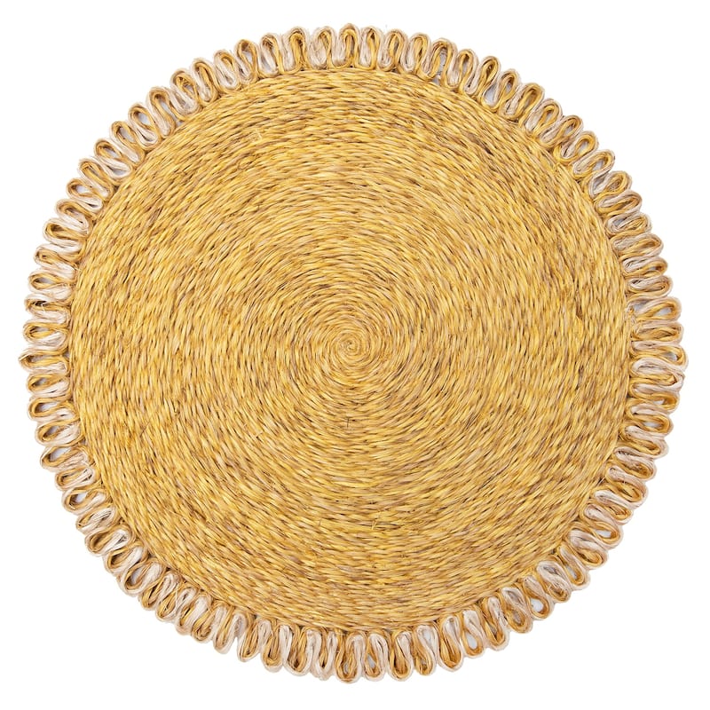 Caravan Loopy Abaca Placemats Set of 4 Bed Bath & Beyond 39459852