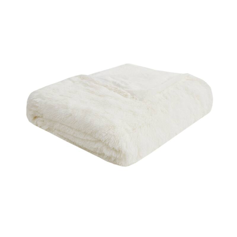 Leena Shaggy Fur Duvet Cover Set by Intelligent Designs
