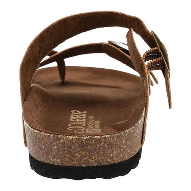 white mountain floral sandals