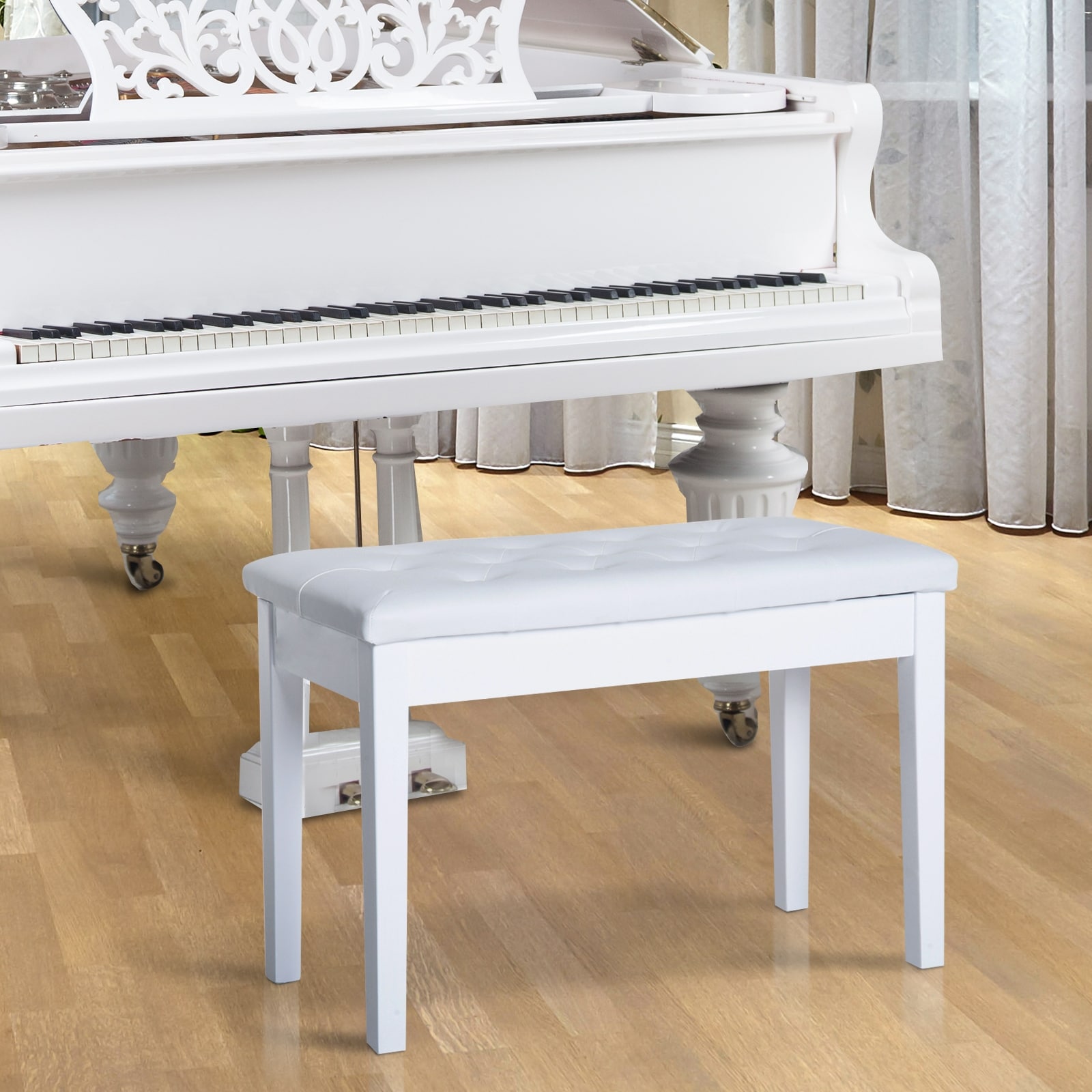 Homcom new arrivals piano stool