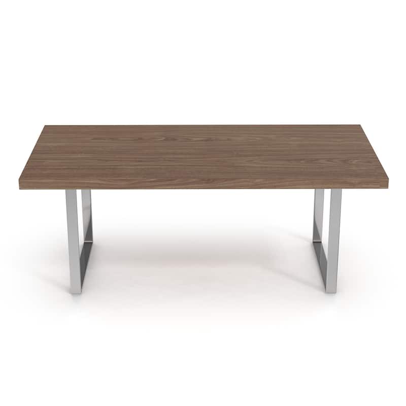 Jordan-2 - 63" Walnut Rectangle Dining Table