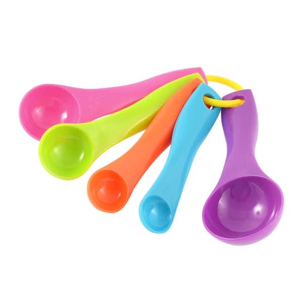 Farberware 7 Piece Measuring Spoon Set, Multi-Colored