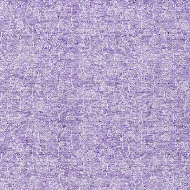 HomeRoots Floral Transitional Rectangle Outdoor Rug