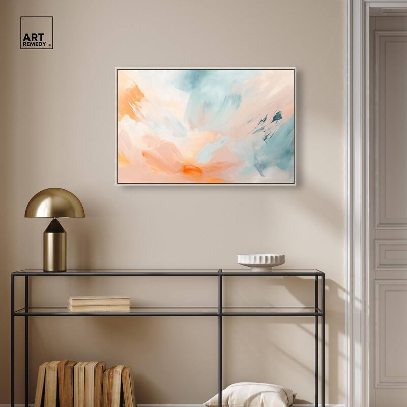 Sunrise Palette I Canvas by Art Remedy