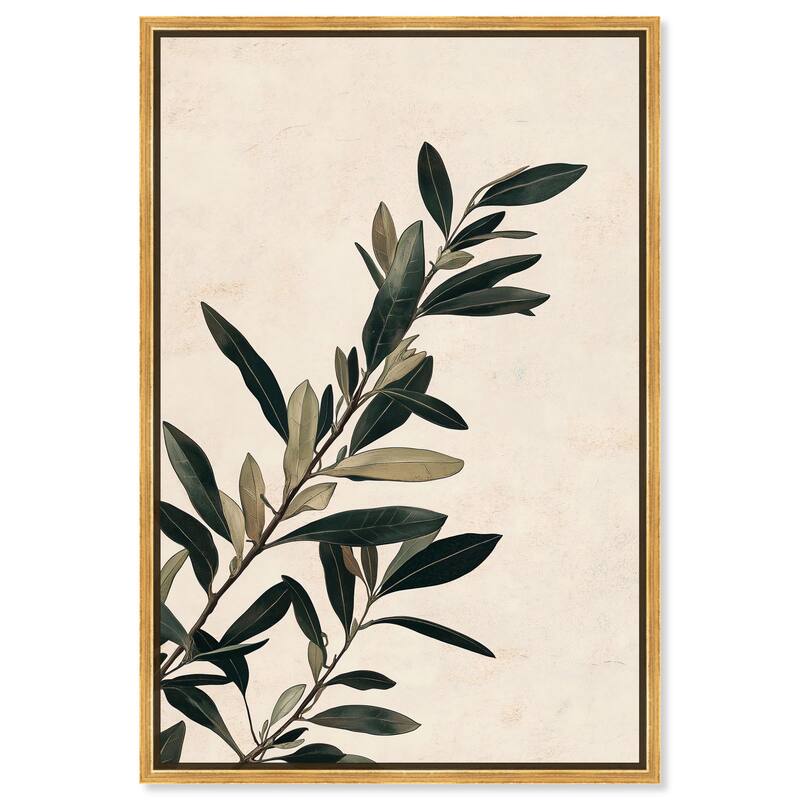 Verdant Virtue I Canvas by Art Remedy - Gold - 36" x 54"