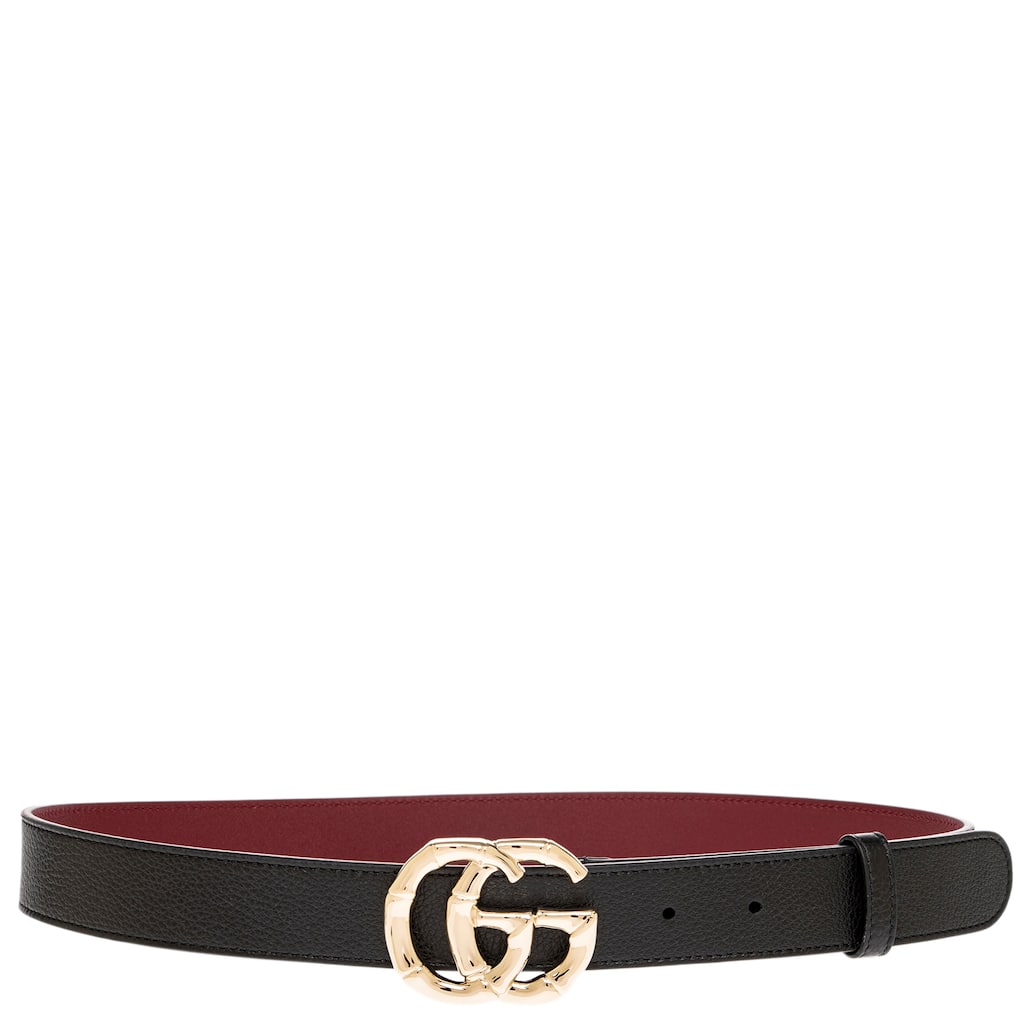 Gucci Bamboo GG Marmont Belt 1.1" Wide