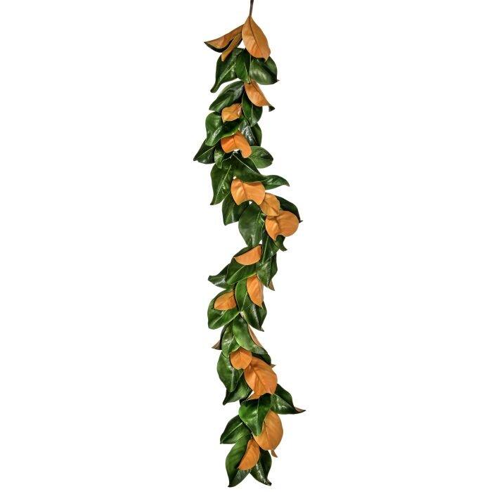 Eva New Magnolia Leaf Garland 55"
