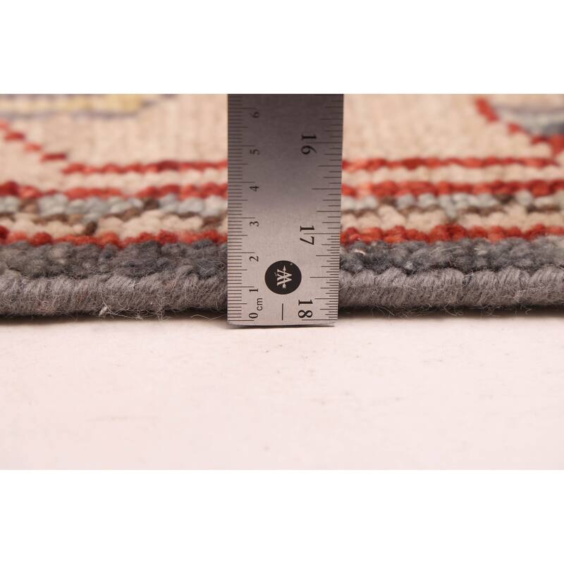 ECARPETGALLERY Hand-knotted Jules Serapi Grey Wool Rug - 8'2 x 10'0