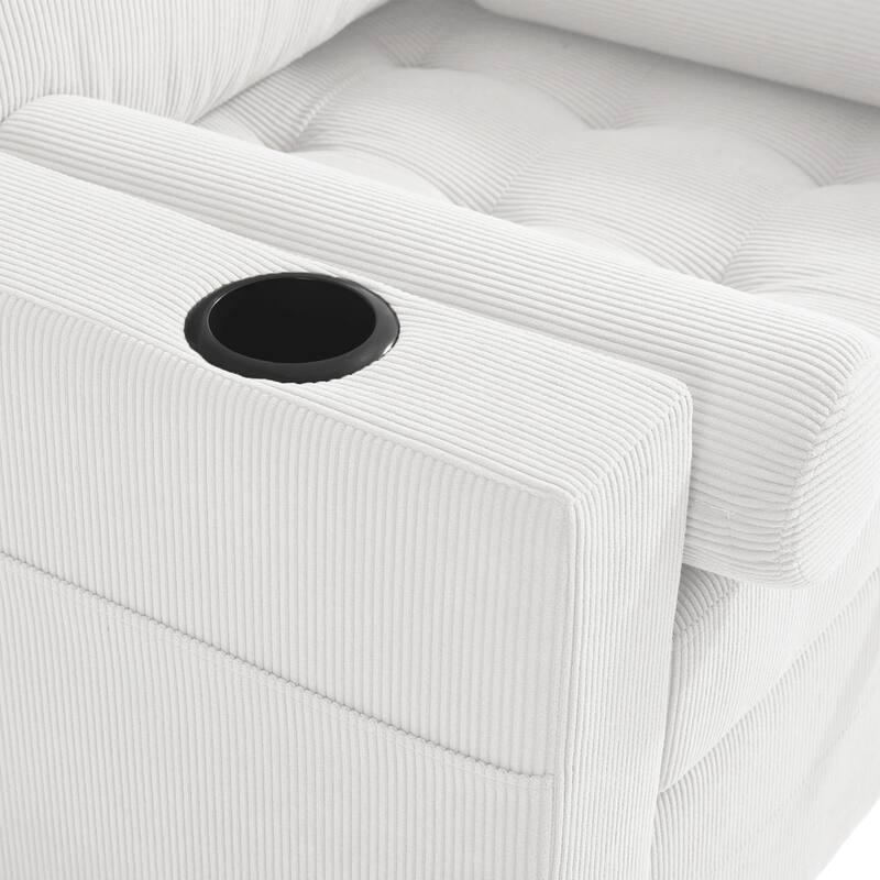 3-in-1 Pull-Out Sleeper Chair Bed Convertible Adjustable Lounge