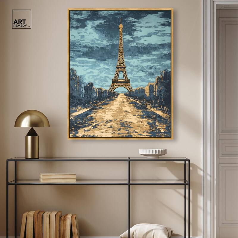 Textured Paris Embroidery Canvas by Art Remedy