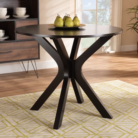 Kenji Modern and Contemporary 35-Inch-Wide Round Dining Table
