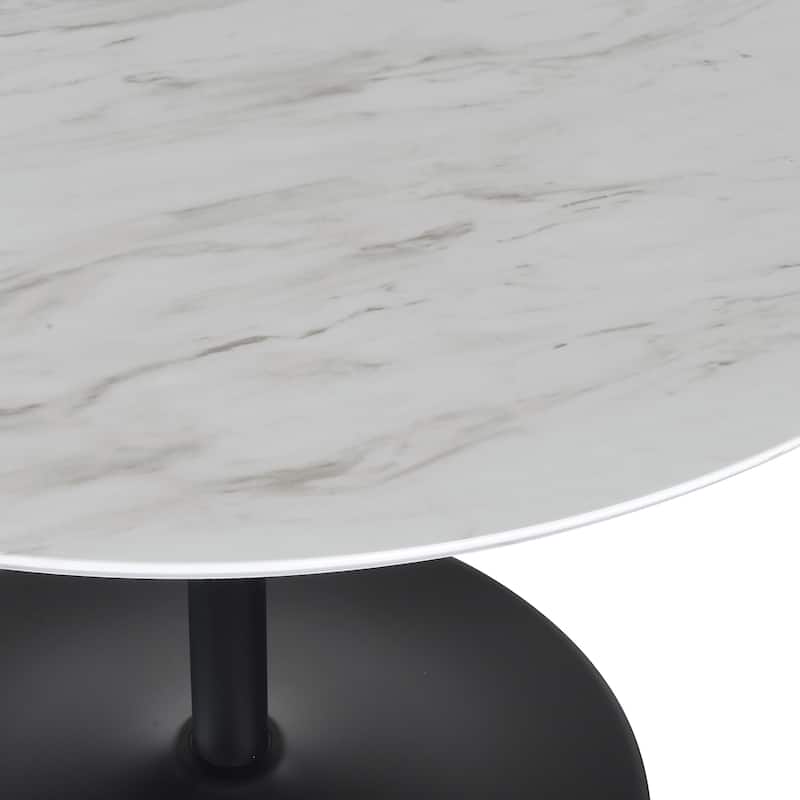 41.25" x 41.25" Flower Round Dining Table