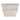 Flood Lights 1-light White LED Outdoor Sconce, Clear Prismatic Acrylic Shade