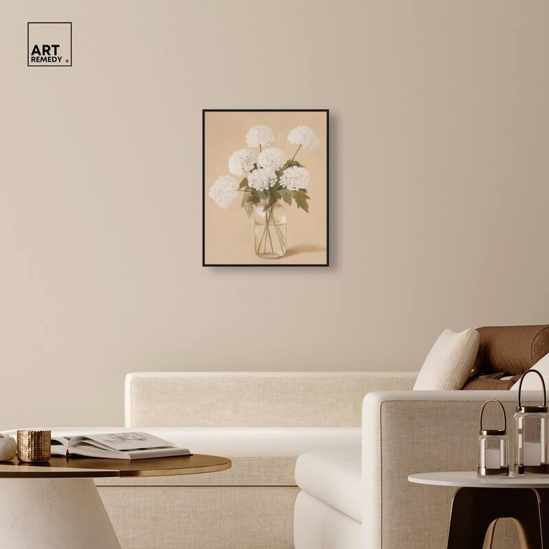 Lace in a Vase II Canvas by Art Remedy
