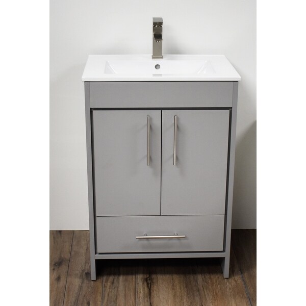 Shop Volpa USA Pacific 24-inch Freestanding Bathroom ...