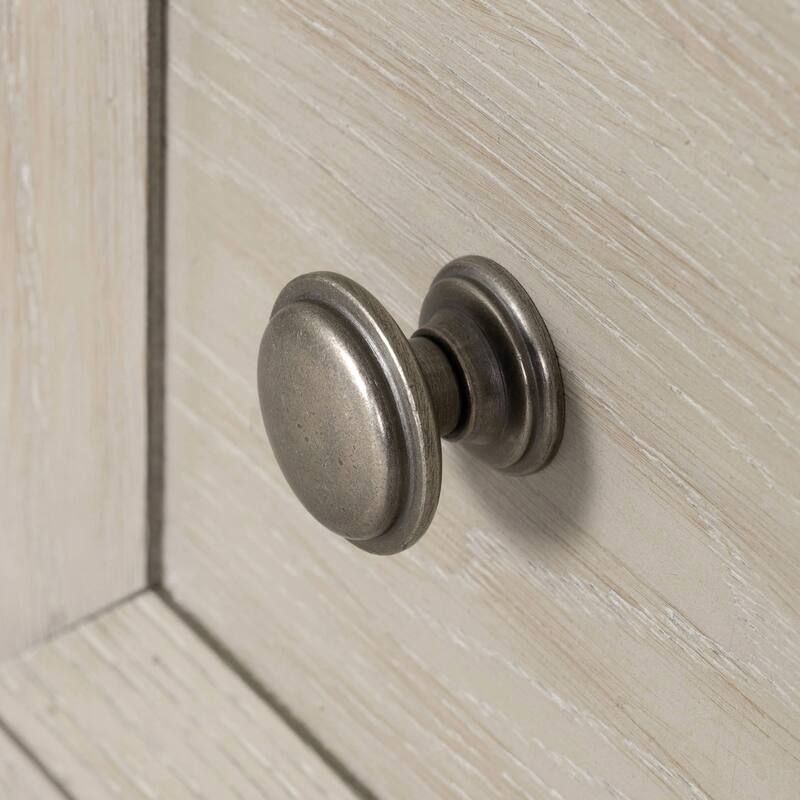 Furniture of America Durem II Modern 3-Piece Solid Wood Panel Bedroom Set with Oversized Nightstand and Chest