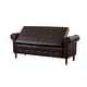preview thumbnail 19 of 65, Armed Ottoman Bench PU Leather Bench Button Tufted Sofa Stool Bench Footrest Stoolfor Entryway, Living Room and Window