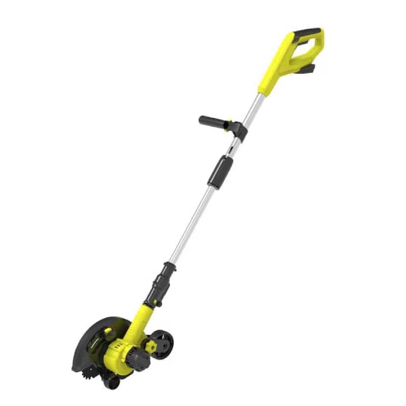 9-inch Large Blade Cordless Edger Lawn Tool, Lawn Edger for Landscaping - Yellow