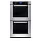 preview thumbnail 1 of 10, Cosmo 30 in. Double Electric Wall Oven Self-Cleaning with Convection in Stainless Steel