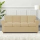 preview thumbnail 127 of 149, Subrtex 9-Piece Stretch Sofa Slipcover Sets with 4 Backrest Cushion Covers and 4 Seat Cushion Covers Oversize Sofa - Khaki