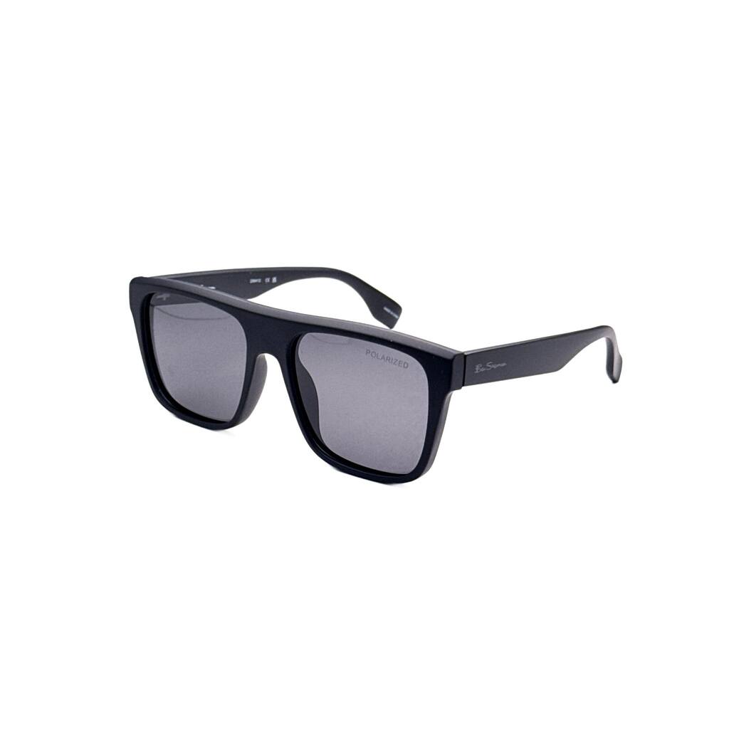 Ben Sherman Men's Andrew 56mm Black Polarized Sunglasses