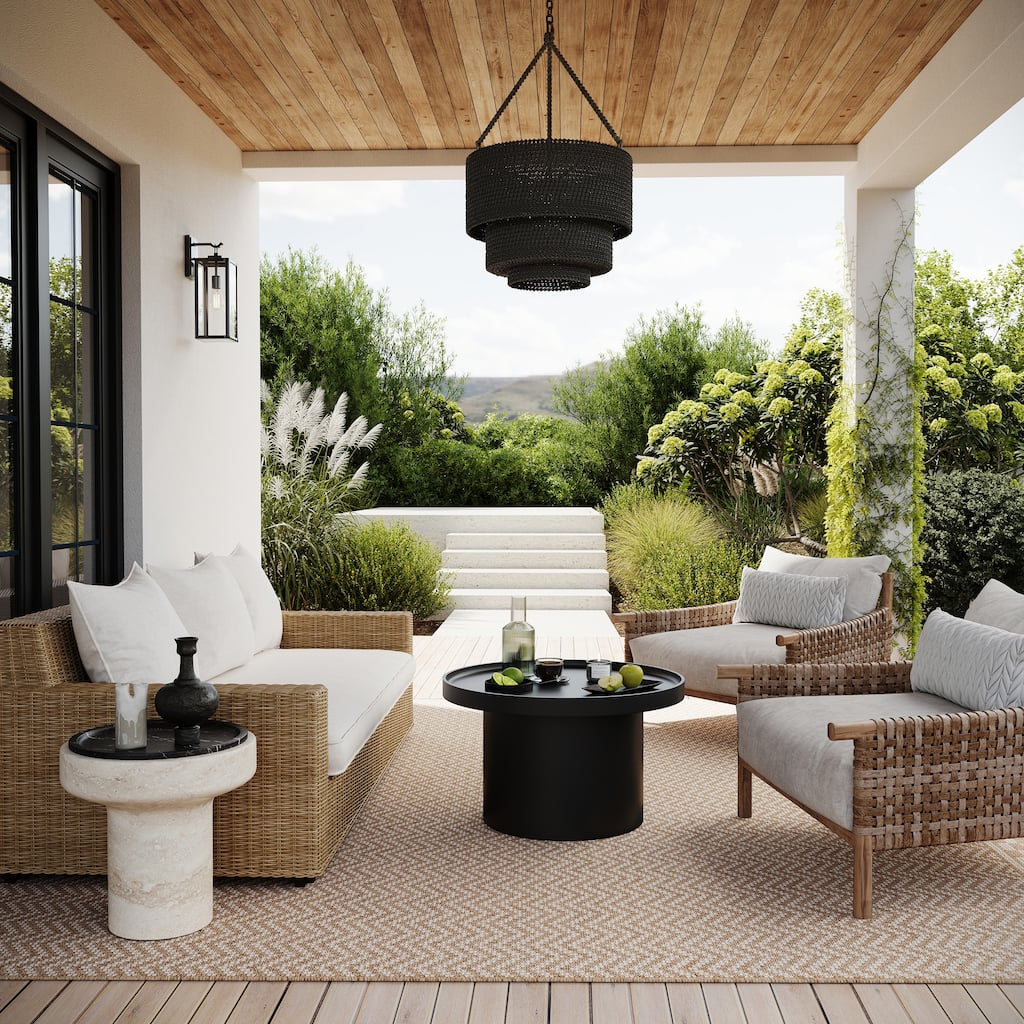 Nuloom Isavelle Modern Chevron Indoor/Outdoor Area Rug