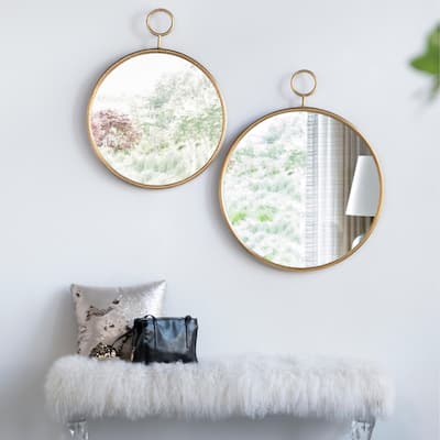 Living room wall mirror