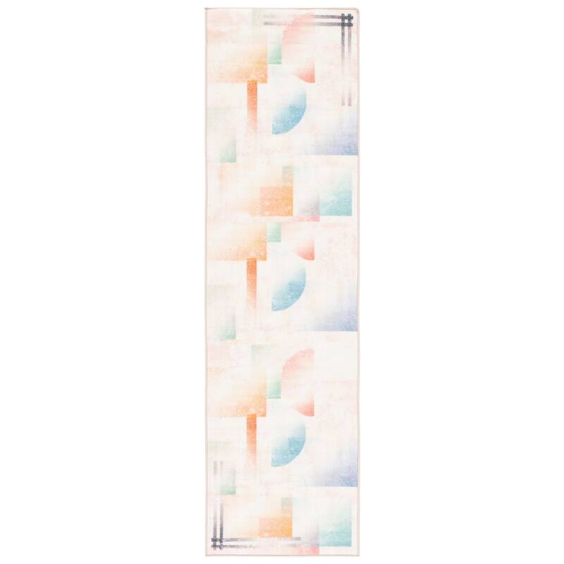 SAFAVIEH Paint Brush Machine Washable Slip Resistant Nilgun Rug