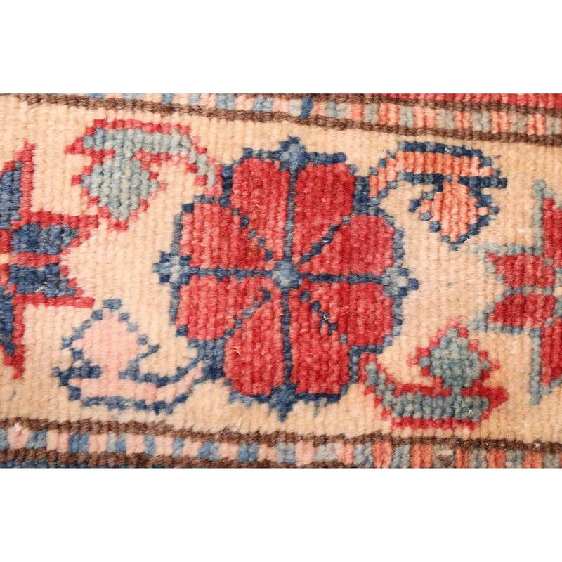 ECARPETGALLERY Hand-knotted Finest Ghazni Red Wool Rug - 4'3 x 6'7