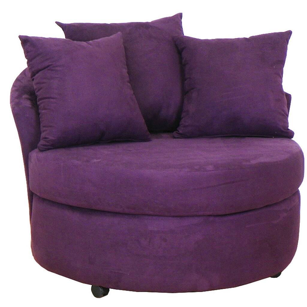 Descio Decorative Barrel Accent Chair