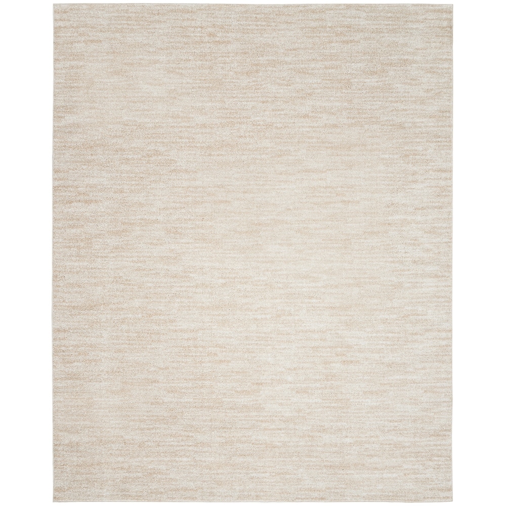 Nourison Essentials Solid Contemporary Indoor/Outdoor Area Rug