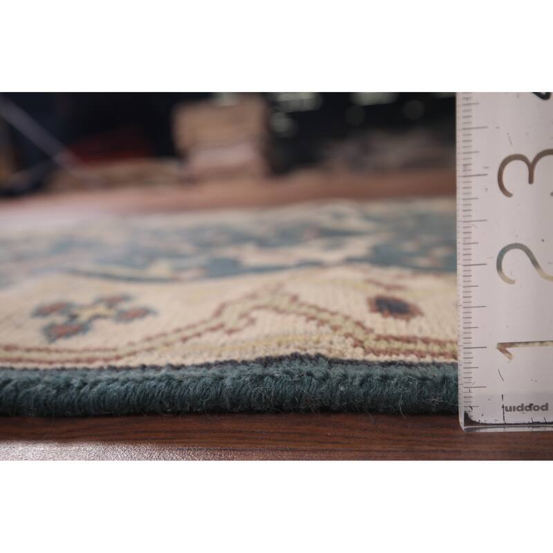 Transitional Oushak Oriental Runner Rug Handmade Wool Carpet - 2'6"x 9'11"