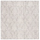 preview thumbnail 7 of 24, SAFAVIEH Handmade Ebony Barba Modern Wool Rug 6' Square - Grey/Ivory - Square